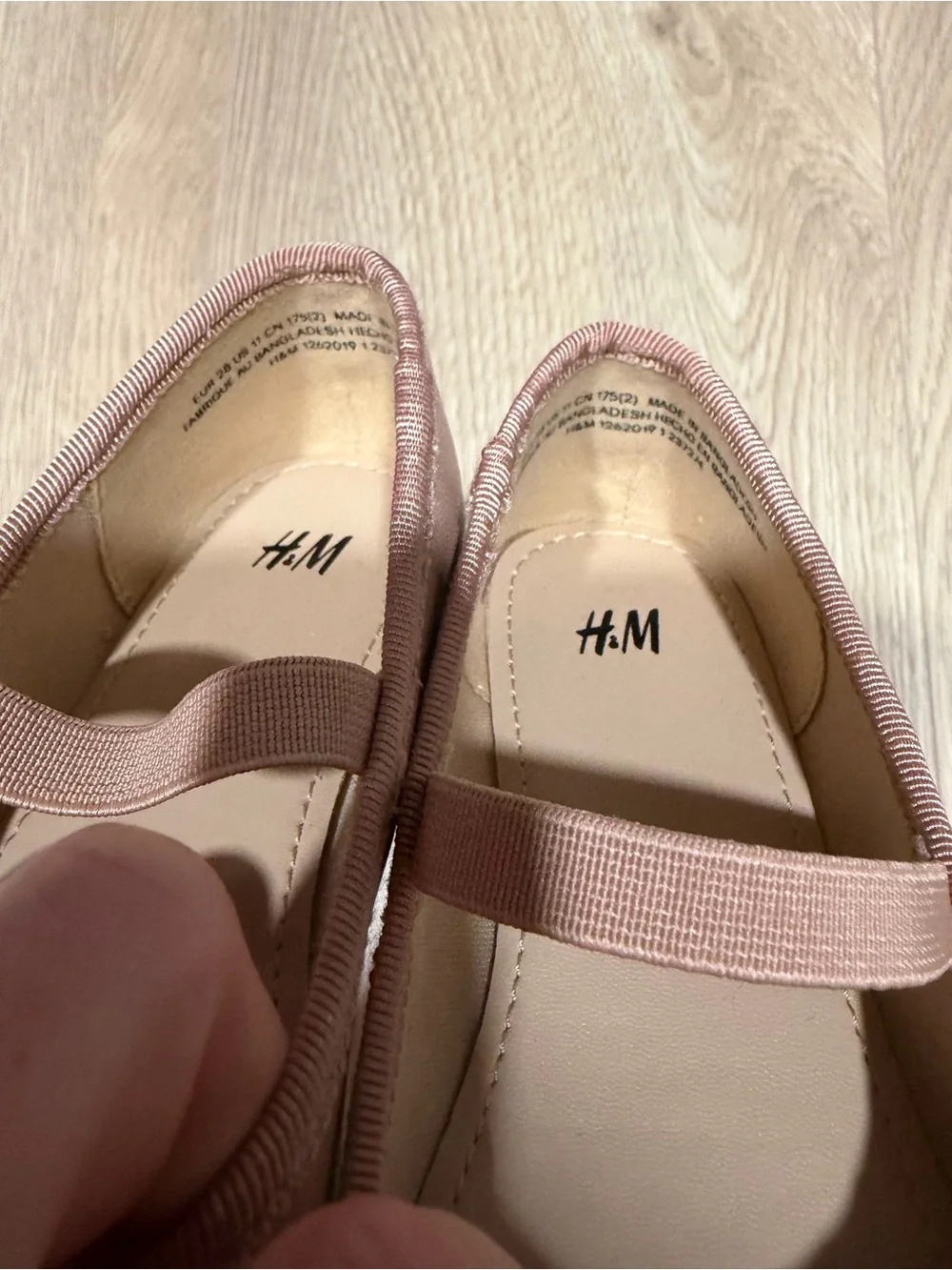 H&M Girls' Nude Ballet Flats with Bow